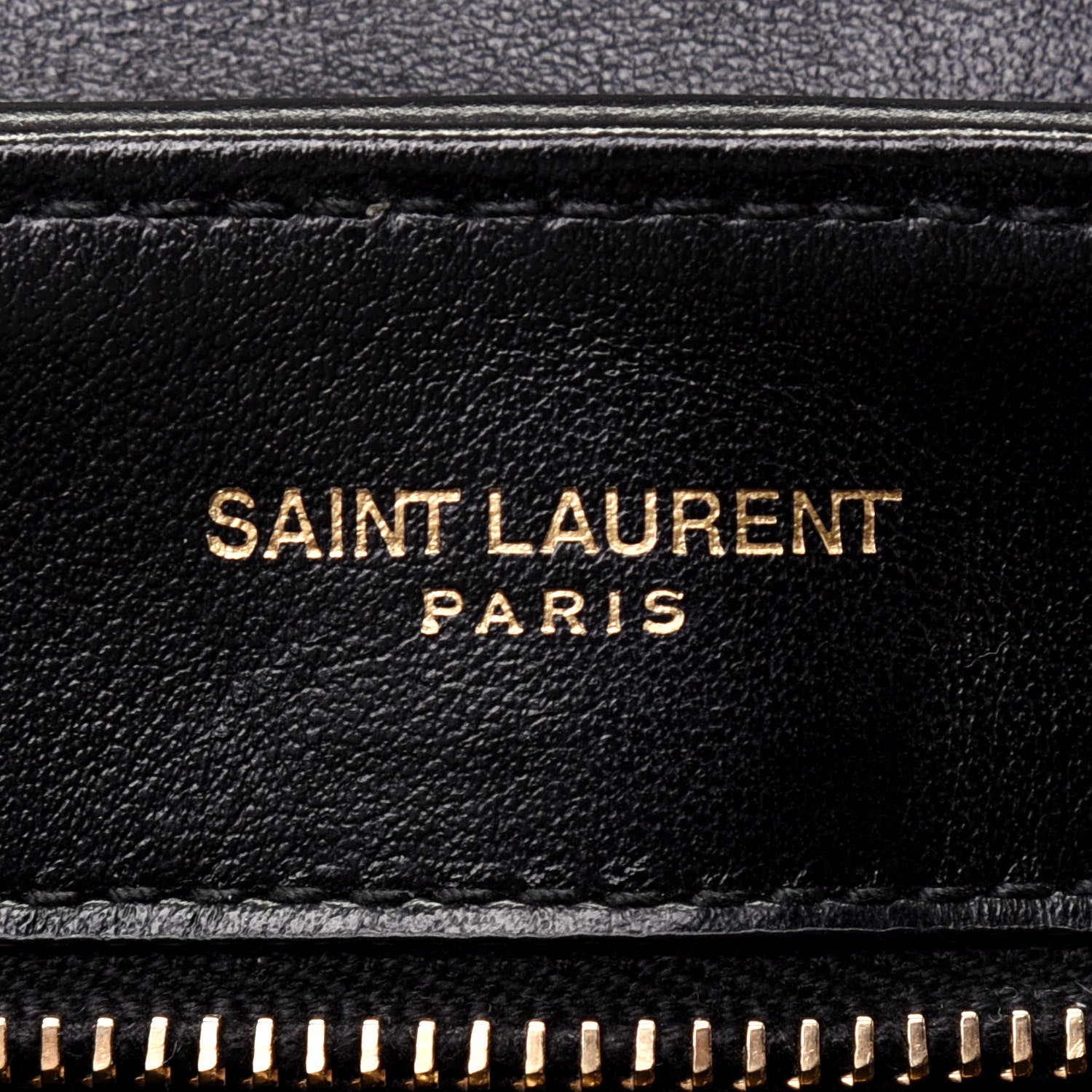 Saint Laurent Calfskin Y Quilted Monogram Toy Loulou Crossbody Bag Black 8 of 17