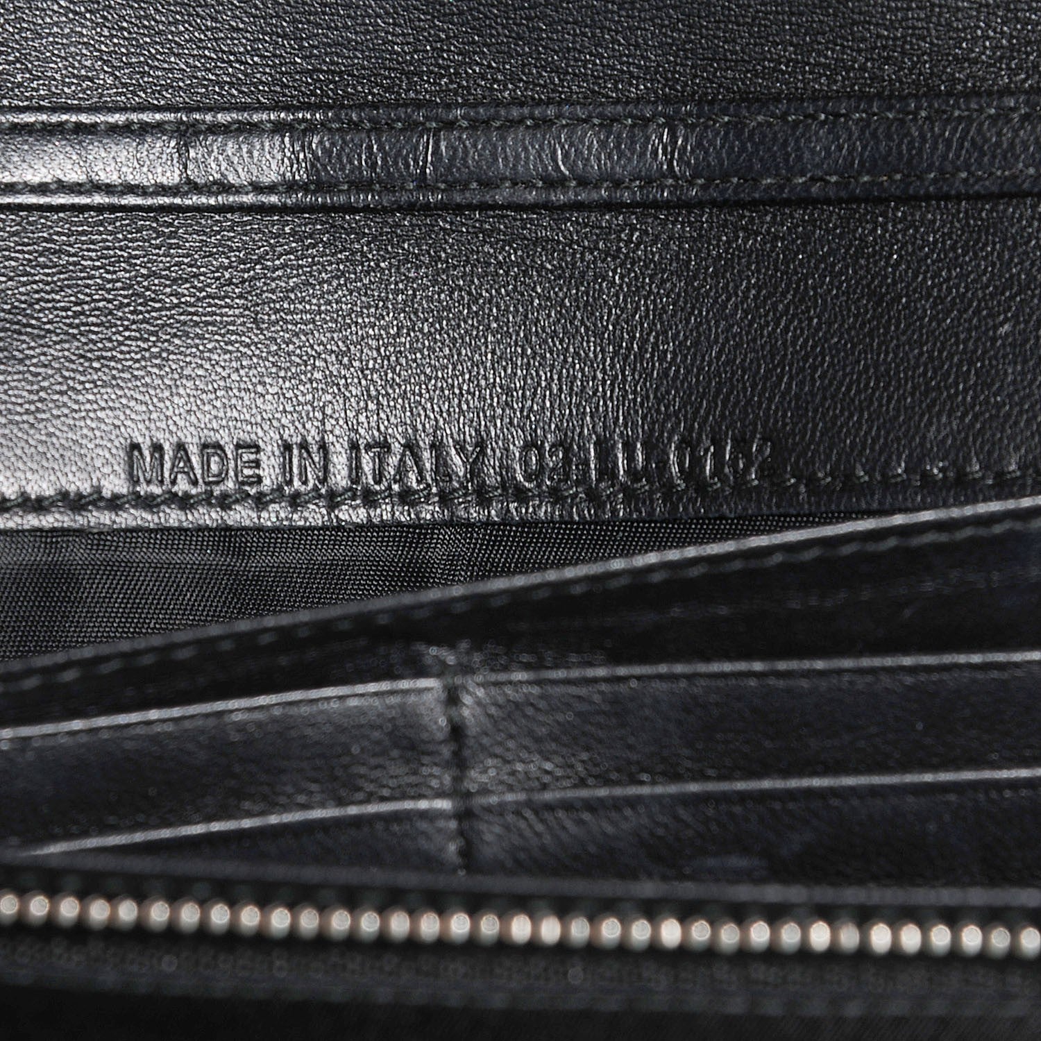 Christian Dior Lambskin Cannage Lady Dior Rendezvous Wallet On Chain Black 7 of 7