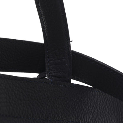 Delvaux Grained Calfskin Le Pin Tote Indigo 13 of 13