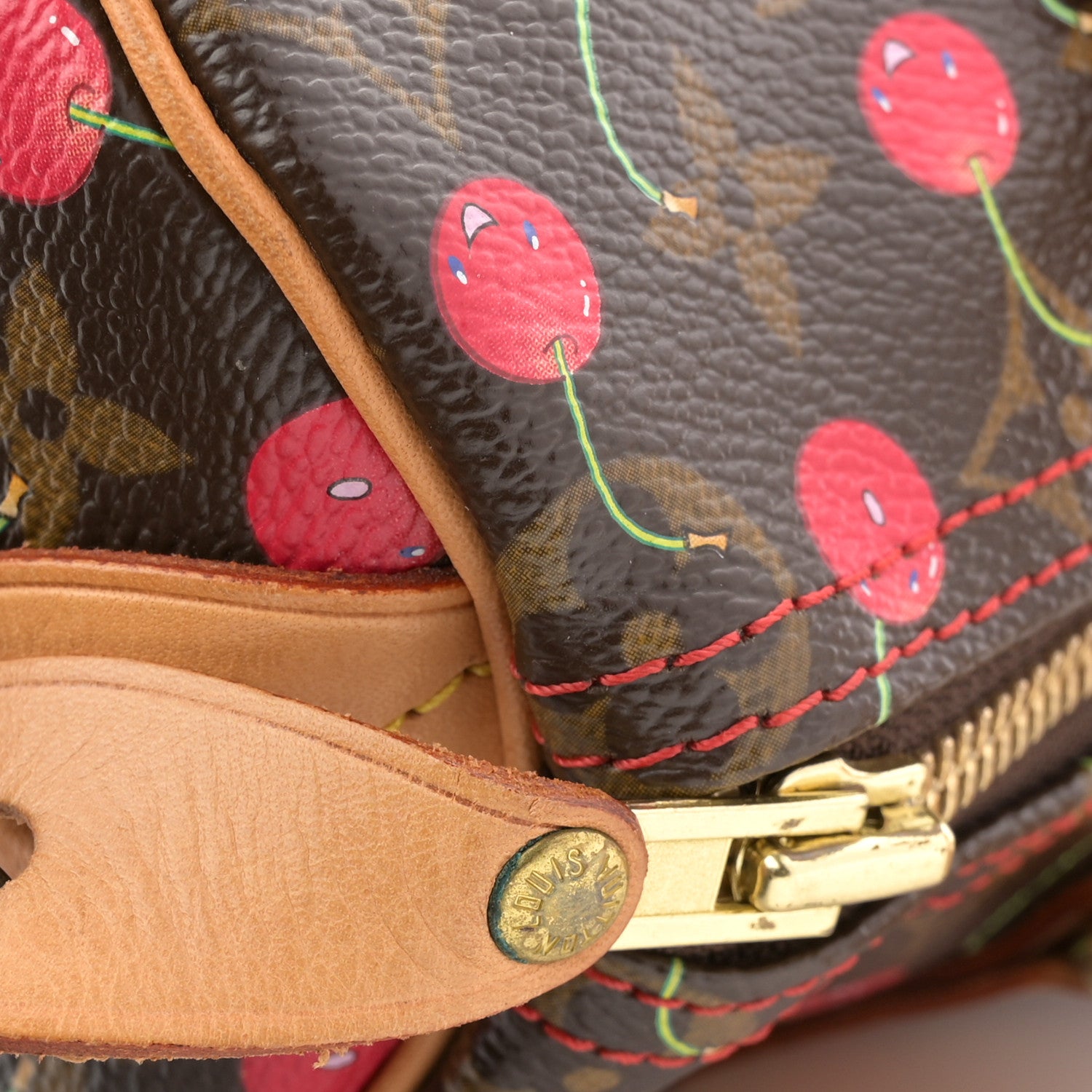 Louis Vuitton Monogram Cerises Speedy 25 12 of 13