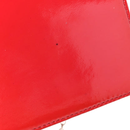 Christian Dior Patent Cannage Lady Dior Convertible Clutch Red 12 of 12