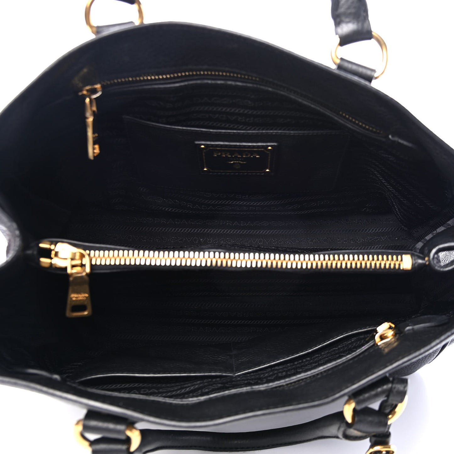 Vitello Daino Tote Black