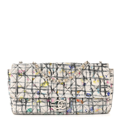 Chanel Calfskin Hand Painted Graffiti Flap Multicolor 1 of 11