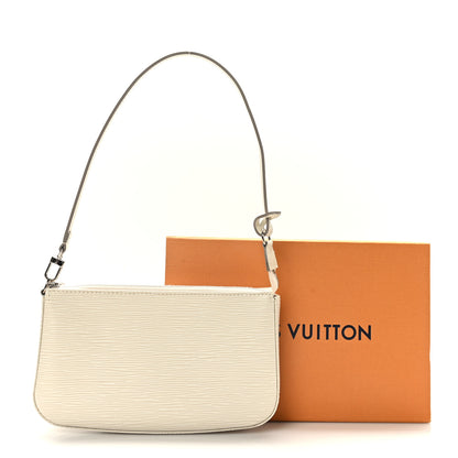 Louis Vuitton Epi Pochette Accessories NM Ivory 11 of 11
