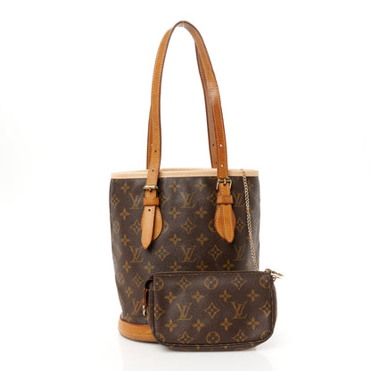 Louis Vuitton Monogram Petit Bucket 23 3 of 18