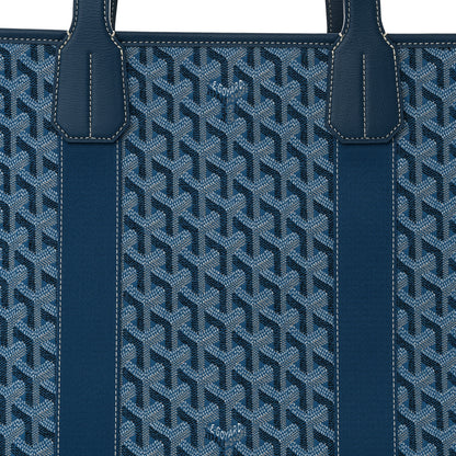 Goyard Goyardine Villette MM Tote Ocean Blue 7 of 10