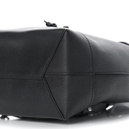Louis Vuitton Calfskin Lockme Backpack Black 9 of 9