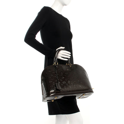 Louis Vuitton Vernis Alma GM Amarante 2 of 12