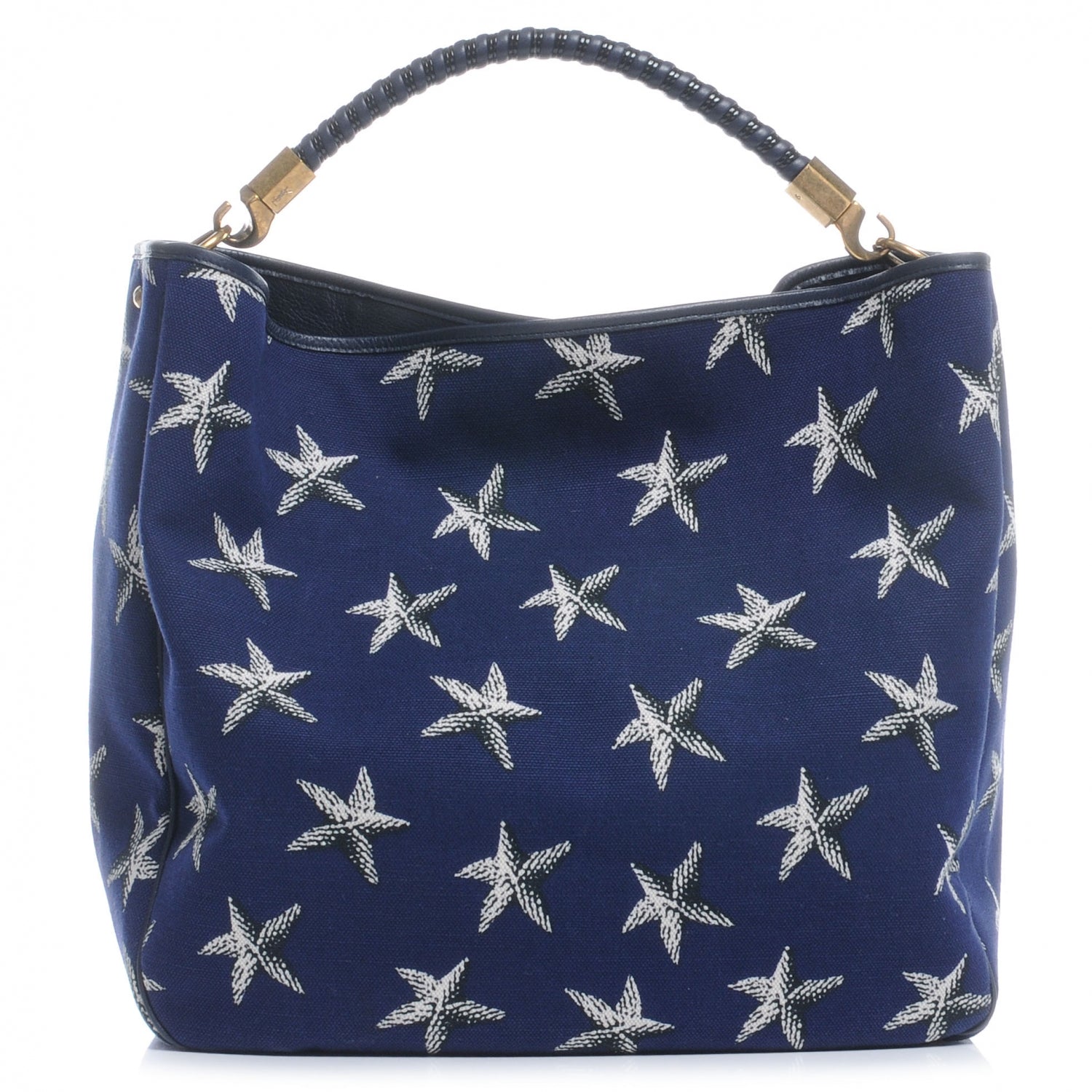 Saint Laurent Canvas Large Starfish Roady Blue 1 of 7