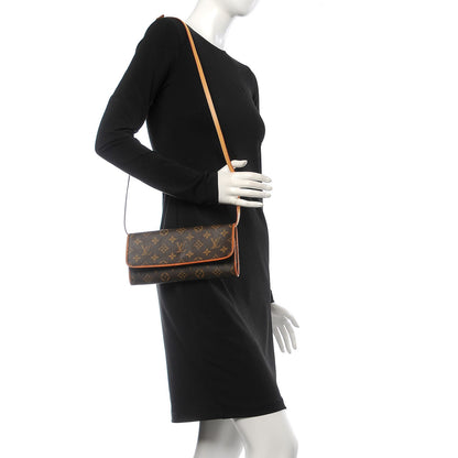 Louis Vuitton Monogram Pochette Twin GM 2 of 9