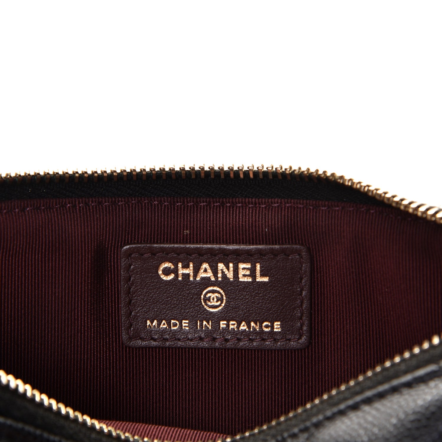 Chanel Caviar Quilted Classic iPhone Pouch Black 6 of 8