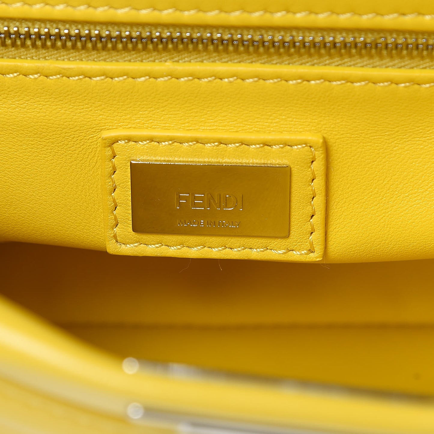 Nappa Mini Peekaboo Iconic Satchel Lime