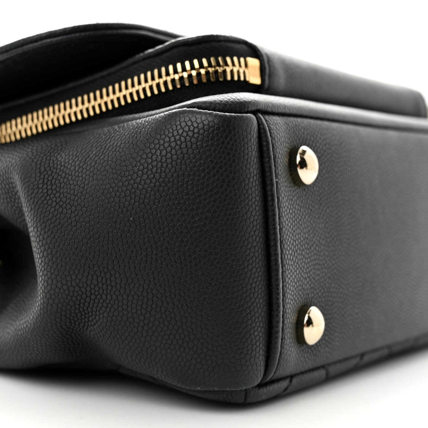Caviar Quilted Small Business Affinity Flap Black