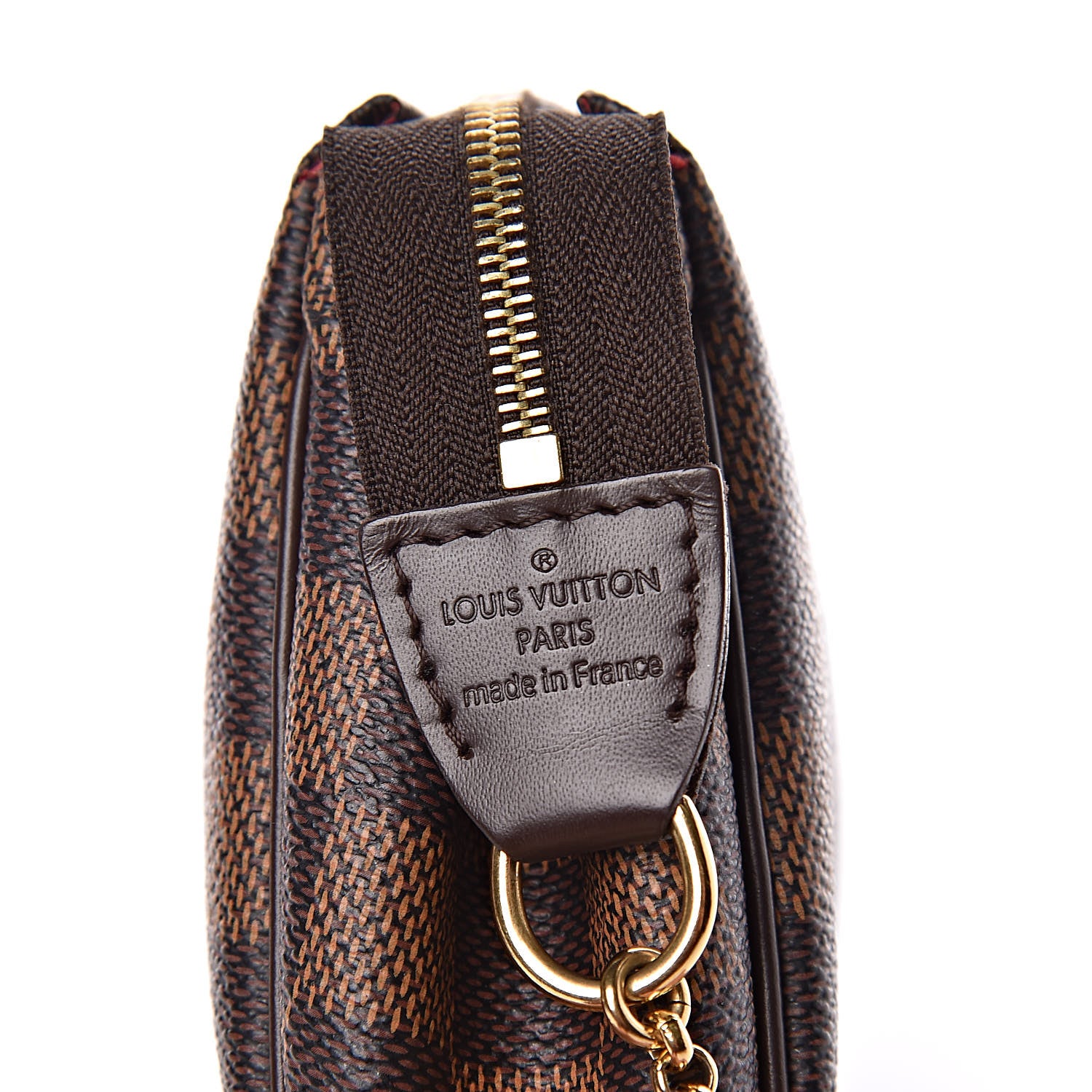 Louis Vuitton Damier Ebene Eva Clutch 6 of 12