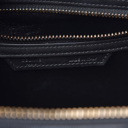 Celine Smooth Calfskin Micro Luggage Black 8 of 13