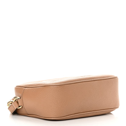 Gucci Pebbled Calfskin Small Soho Disco Bag Camelia 4 of 16