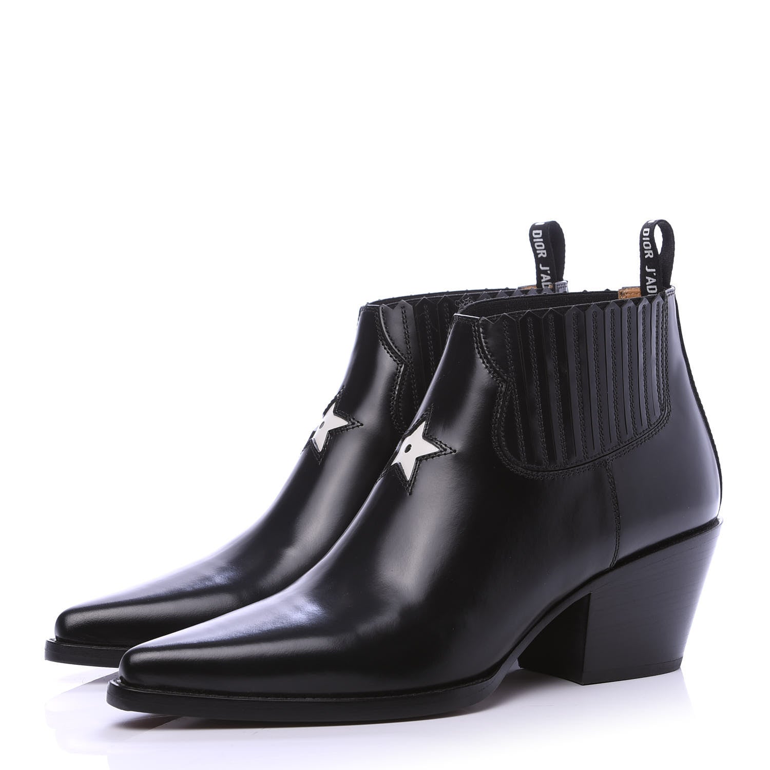Christian Dior Matte Calfskin L.A. Ankle Boots 41 Black 3 of 9
