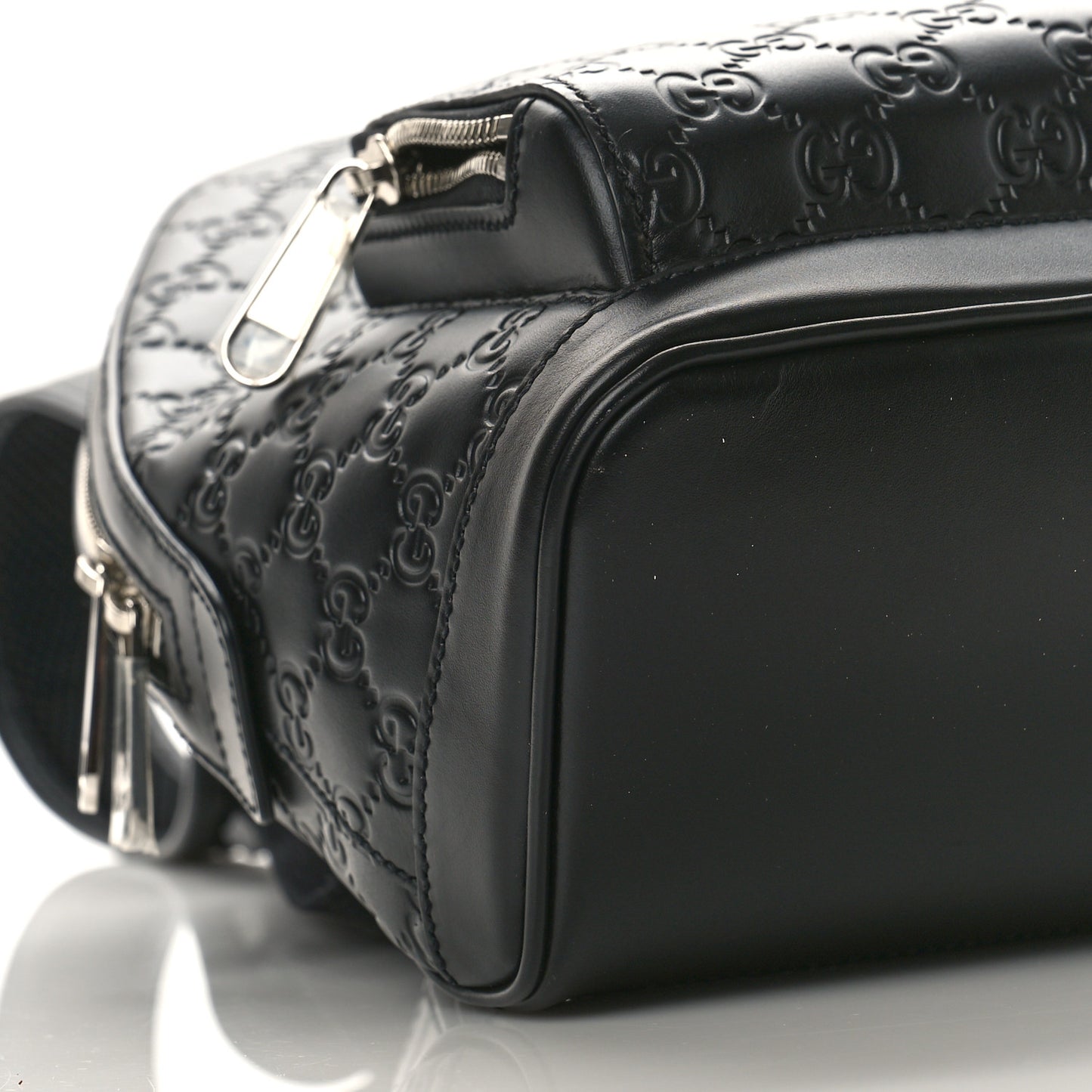 Guccissima Signature Small Day Backpack Black