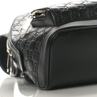 Gucci Guccissima Signature Small Day Backpack Black 8 of 9
