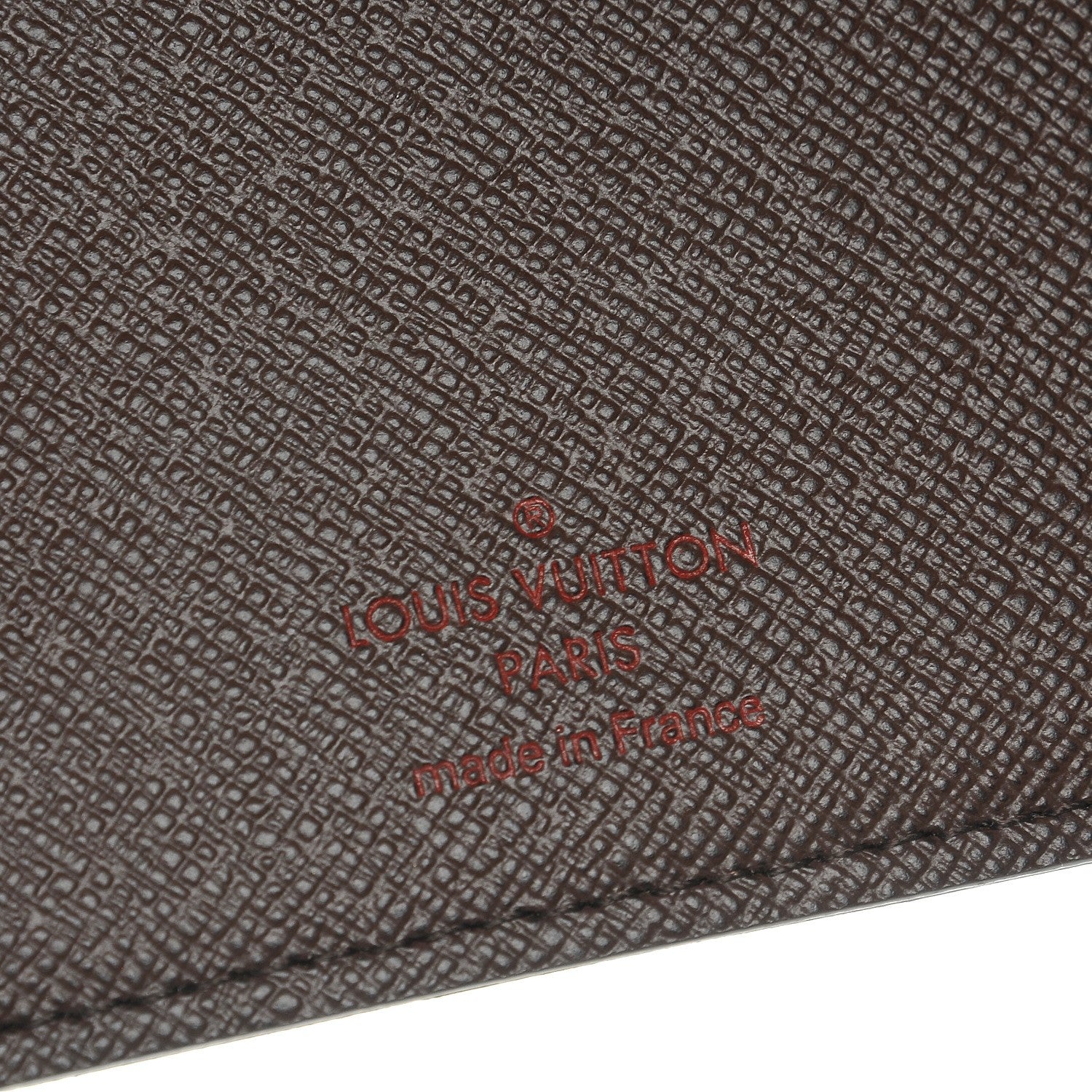 Louis Vuitton Damier Ebene Medium Ring Agenda Cover 6 of 7