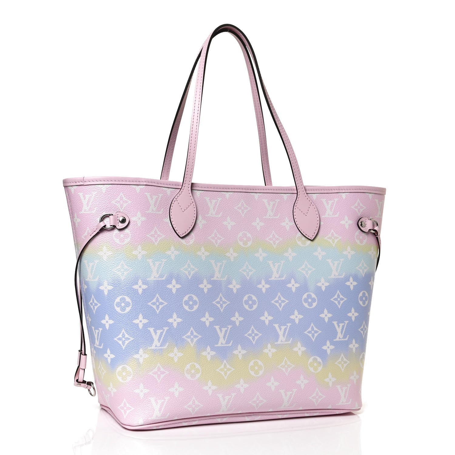 Louis Vuitton Monogram Escale Neverfull MM Pastel 2 of 12