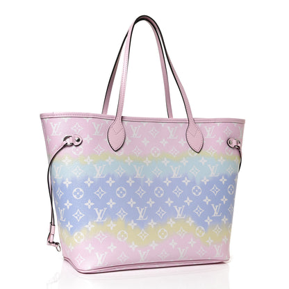 Louis Vuitton Monogram Escale Neverfull MM Pastel 2 of 12
