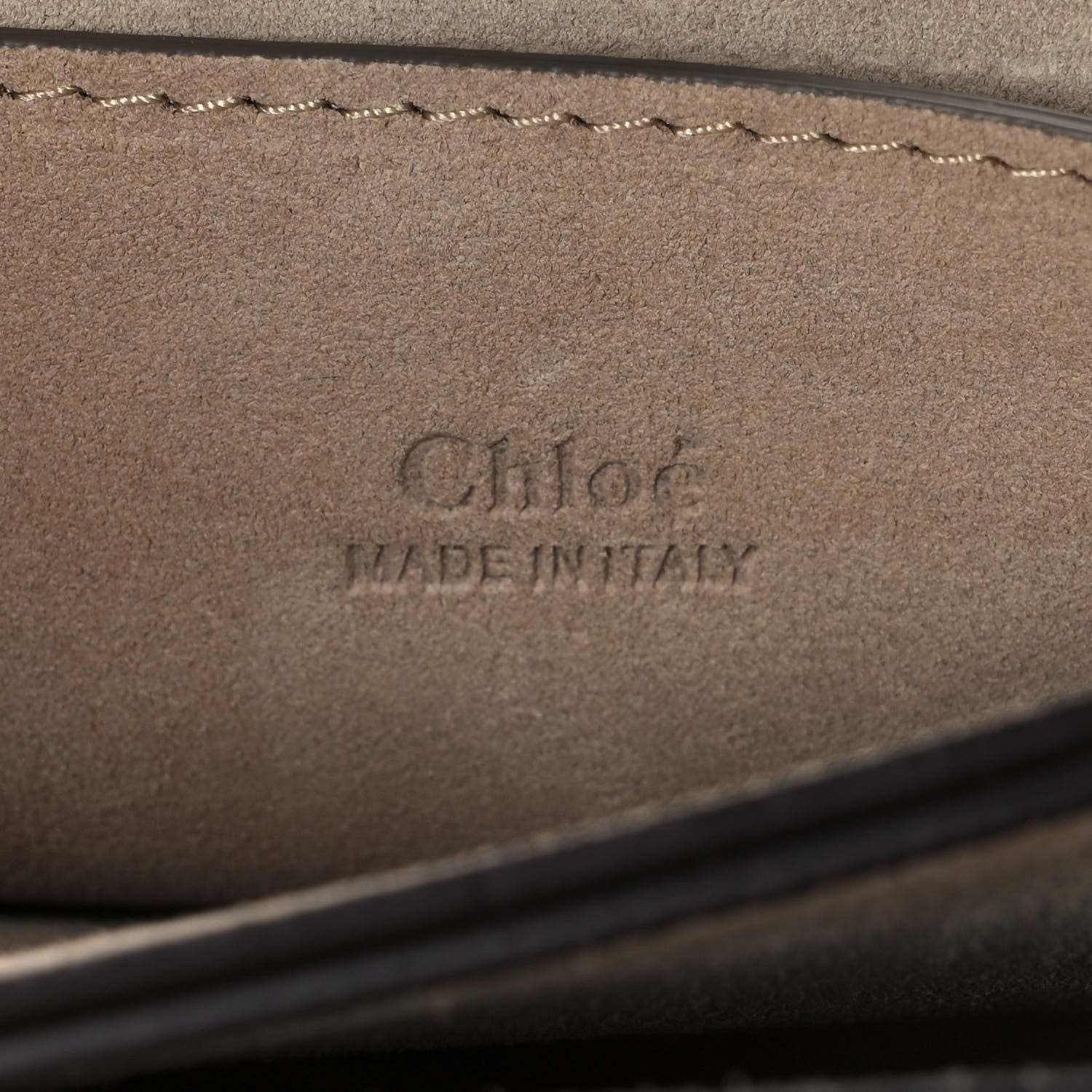 Chloe Suede Calfskin Small Faye Shoulder Bag Tobacco 6 of 10