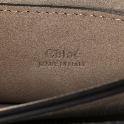 Chloe Suede Calfskin Small Faye Shoulder Bag Tobacco 6 of 10