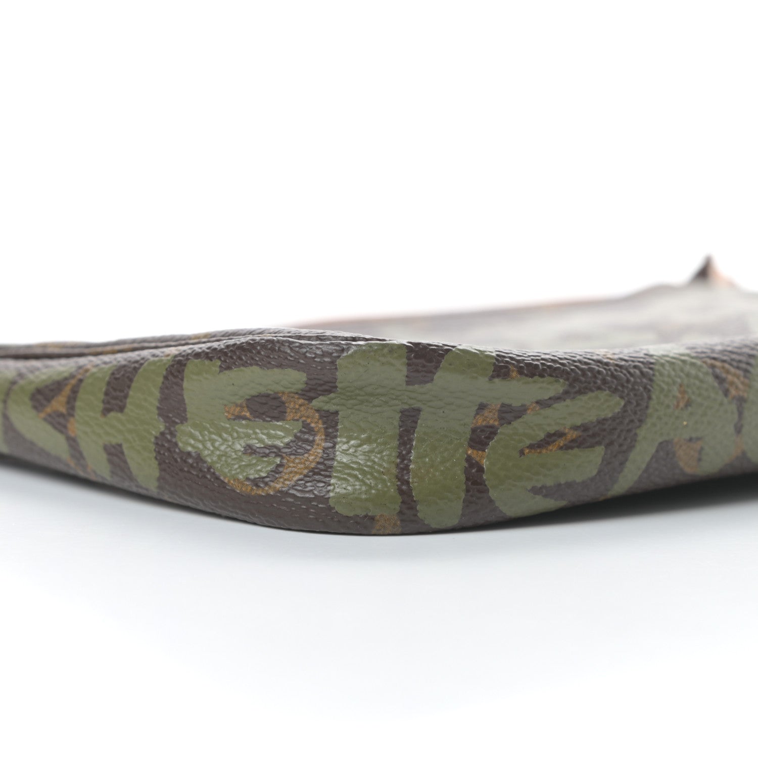 Louis Vuitton Monogram Graffiti Pochette Accessories Kaki 9 of 12