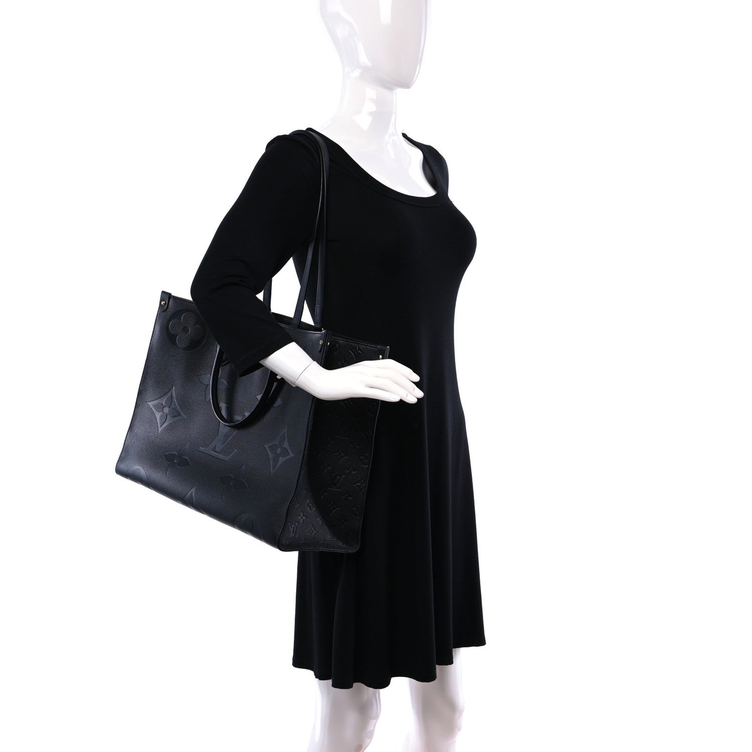 Louis Vuitton Empreinte Monogram Giant Onthego GM Black 2 of 8