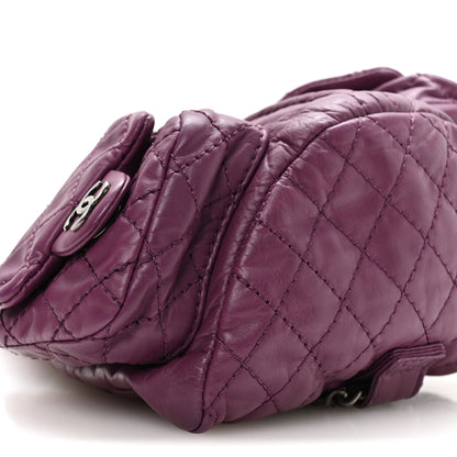Chanel Calfskin Mini Backpack Is Back Plum 8 of 10