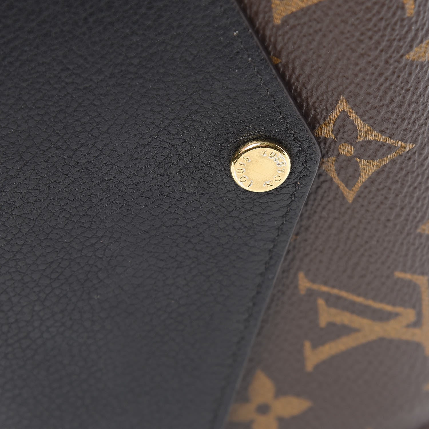 Louis Vuitton Monogram Pallas Compact Wallet Black 8 of 10