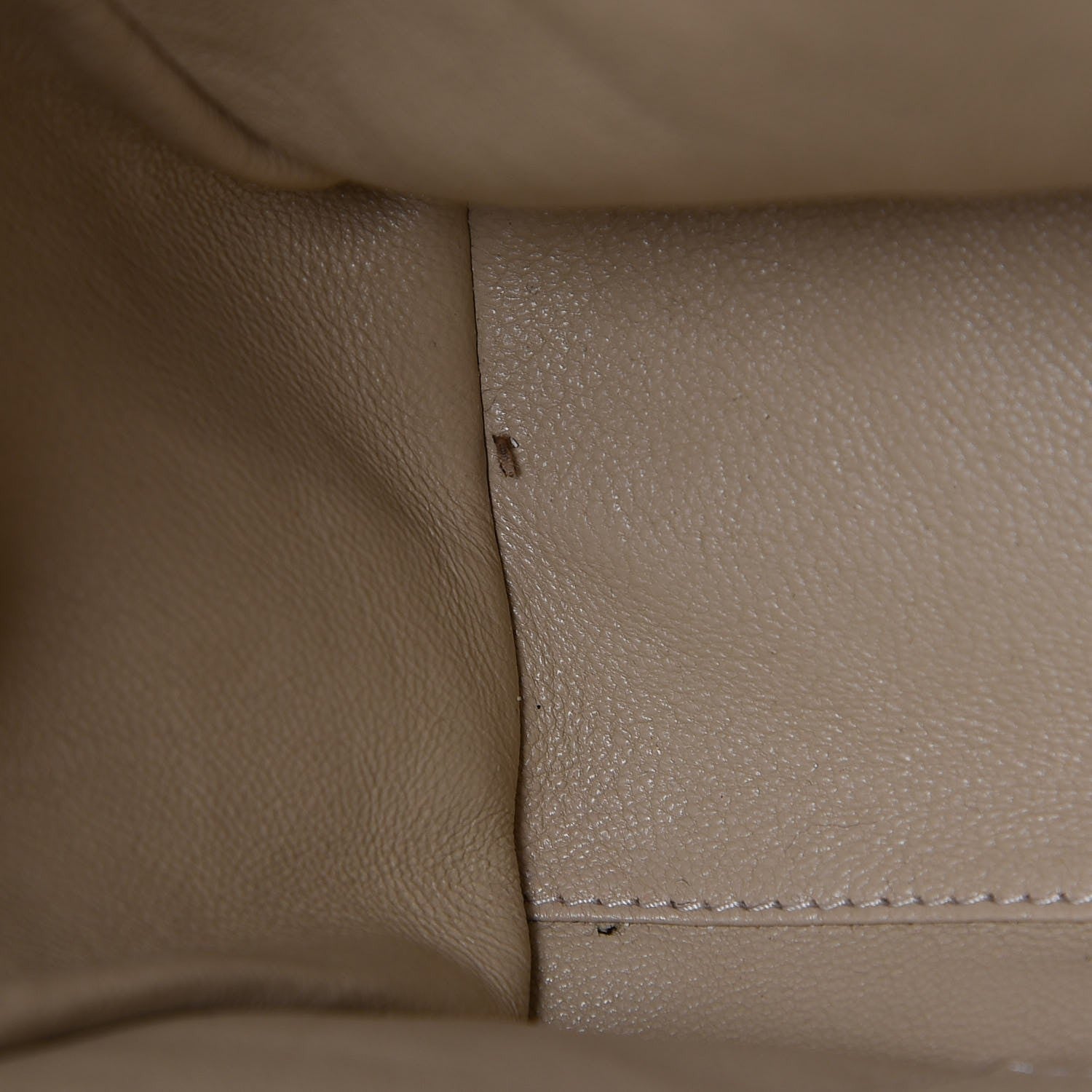 Chanel Lambskin Quilted Bekko Resin Shopper Tote Beige 9 of 14