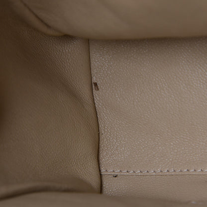 Chanel Lambskin Quilted Bekko Resin Shopper Tote Beige 9 of 14