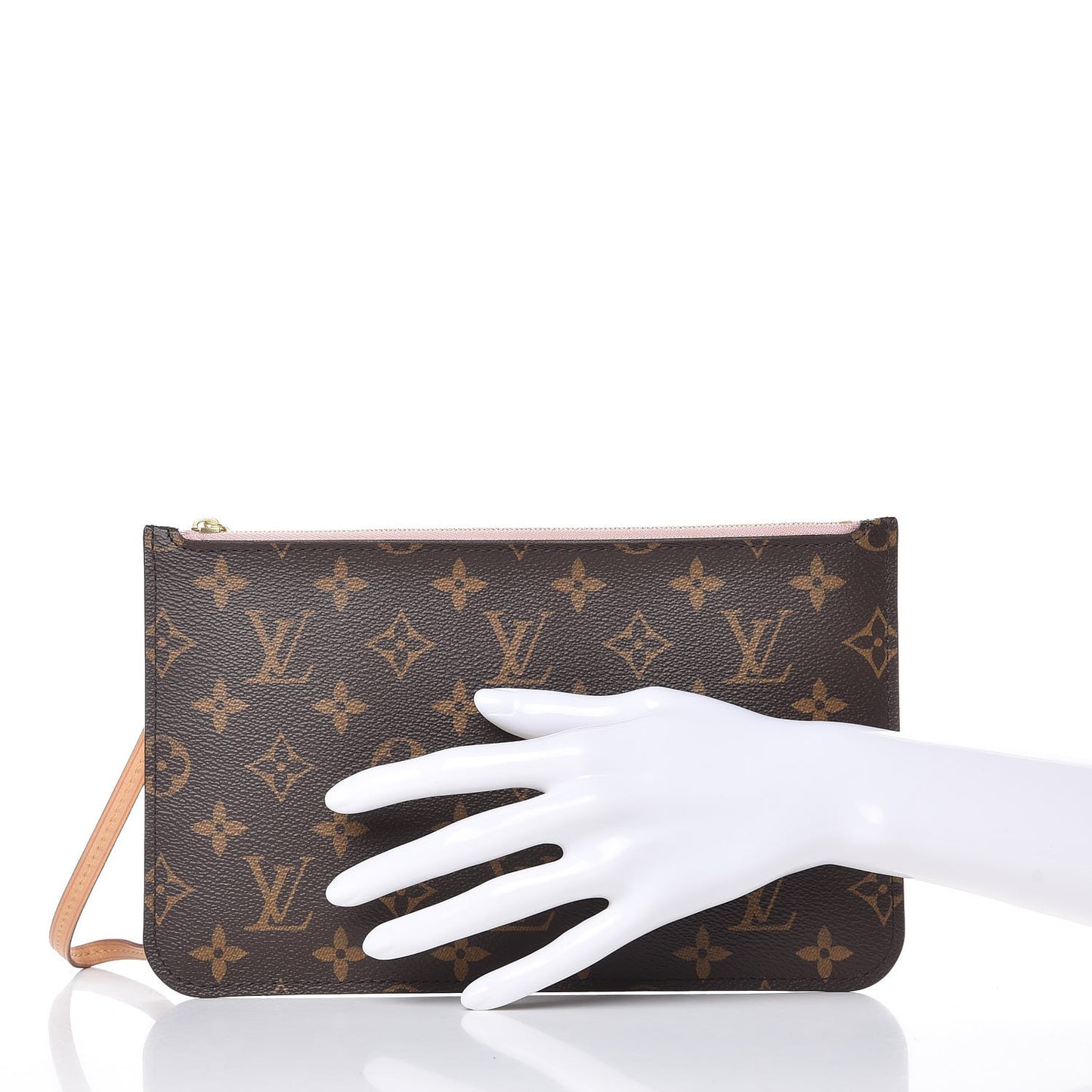 Monogram Neverfull MM GM Pochette Rose Ballerine