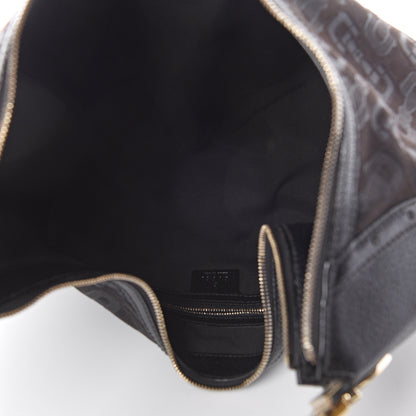 Gucci Canvas Horsebit Glam Hobo Dark Brown 4 of 8