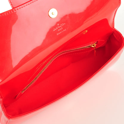 Louis Vuitton Patent Sobe Clutch Grenadine 6 of 7