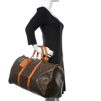 Louis Vuitton Monogram Keepall 50 2 of 19