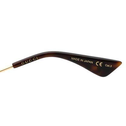 Gucci Web Aviator Sunglasses GG0062S Green Red 6 of 7