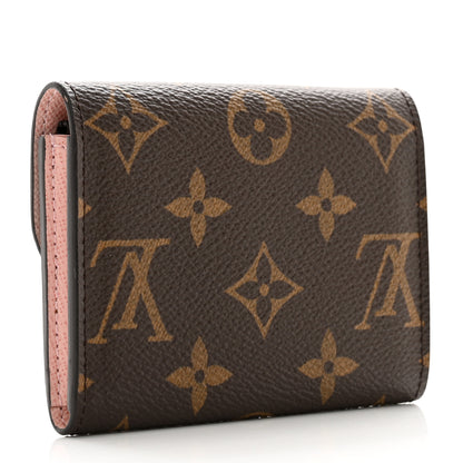 Louis Vuitton Monogram Rosalie Coin Purse Rose Ballerine 3 of 8