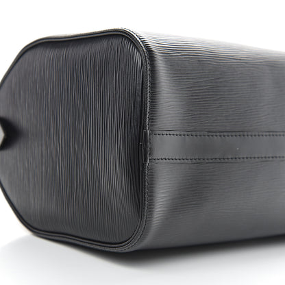 Louis Vuitton Epi Speedy 25 Black 7 of 9