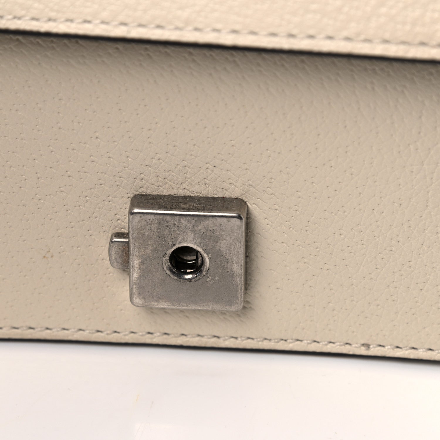 Gucci Textured Calfskin Crystal Mini Dionysus Shoulder Bag Mystic White 17 of 19