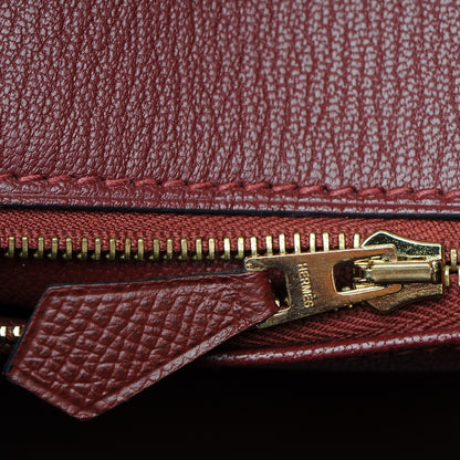 Hermes Epsom Contour Birkin 35 Rouge H 18 of 27