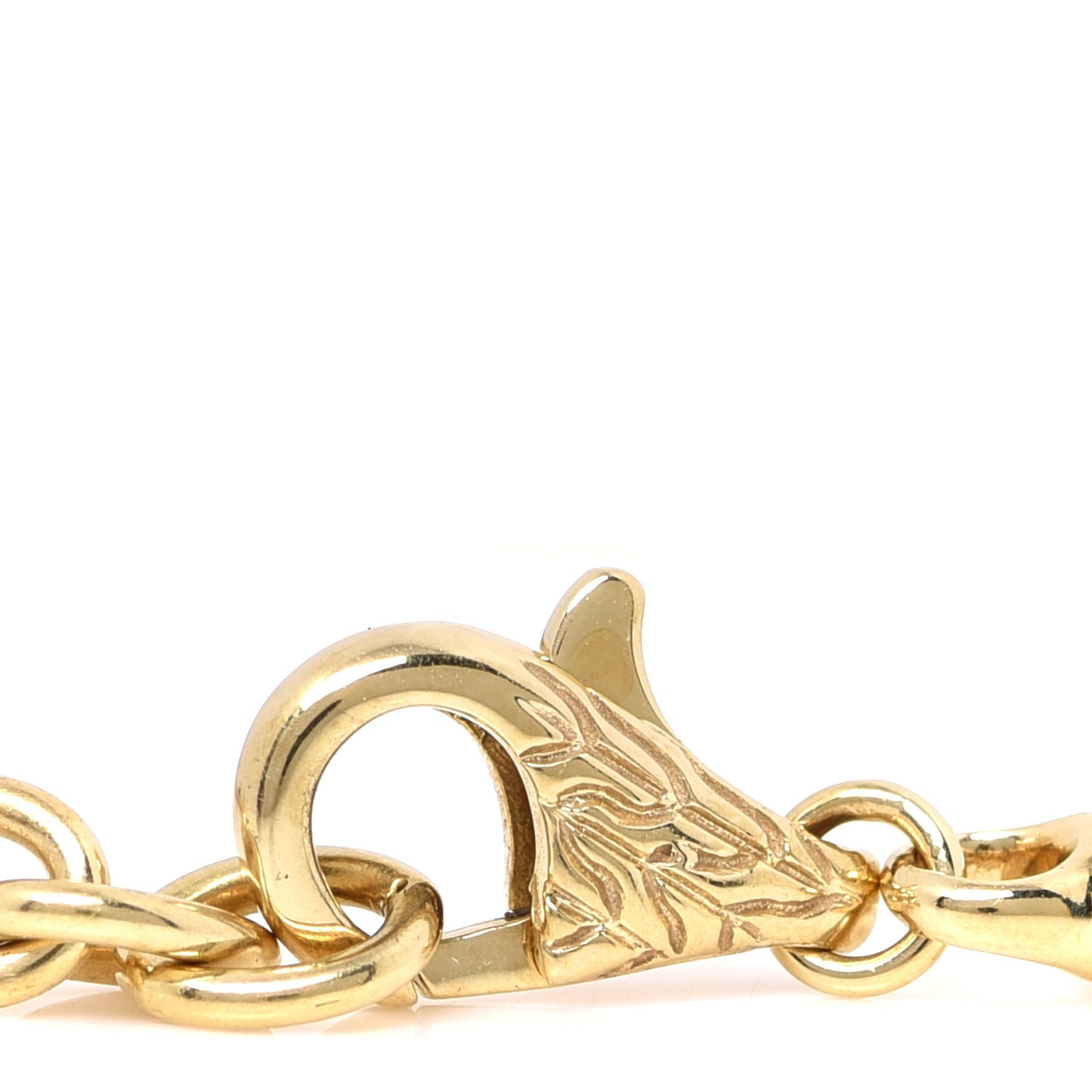18K Yellow Gold Diamond Classic Chain Station Bracelet