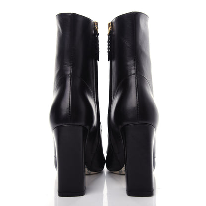 Gucci Malaga Kid GG Victoire 95mm Ankle Boots 37.5 Black 7 of 11