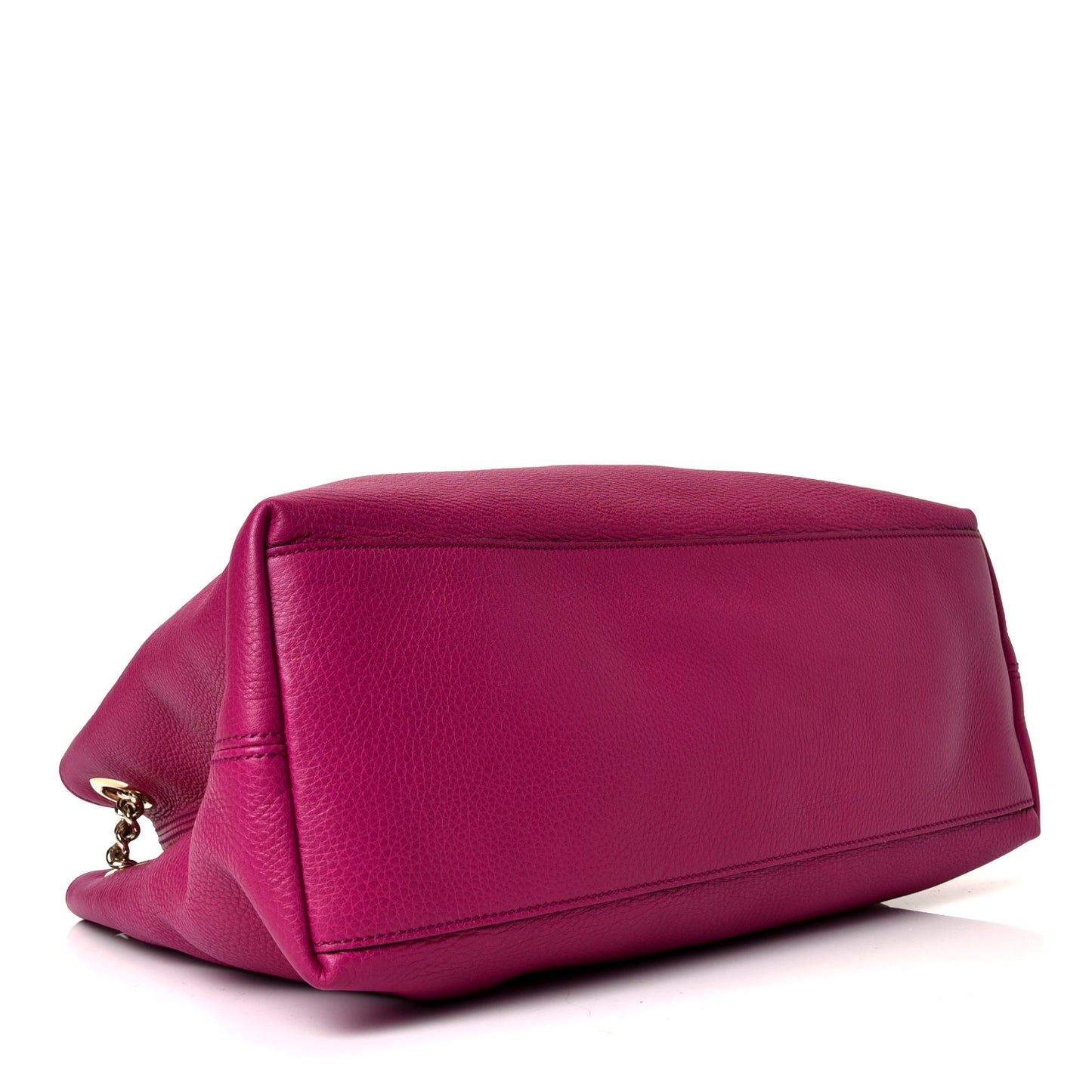 Cellarius Calfskin Medium Soho Chain Shoulder Bag Bright Bouganville