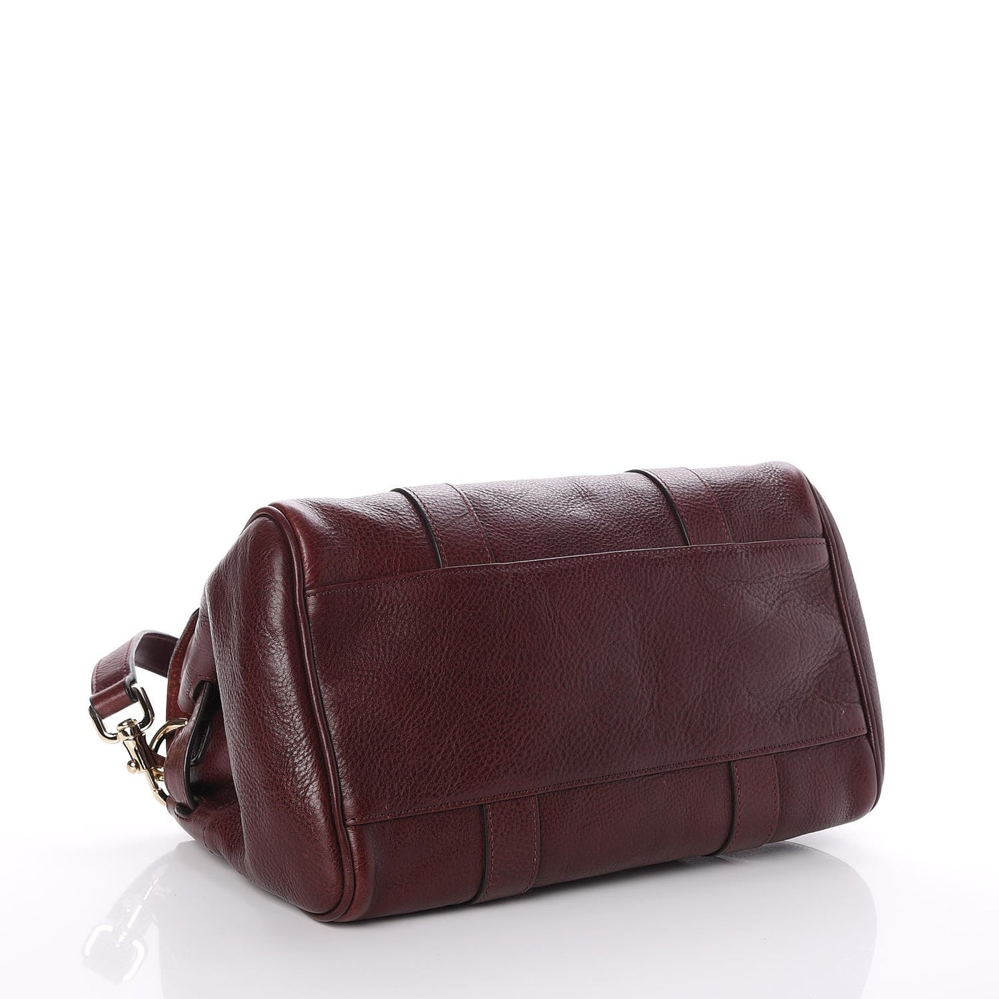 Natural Leather Small Bayswater Oxblood