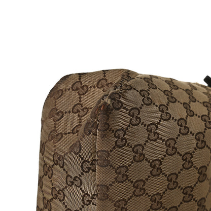 Gucci Monogram Medium Horsebit Chain Hobo Dark Brown 22 of 28