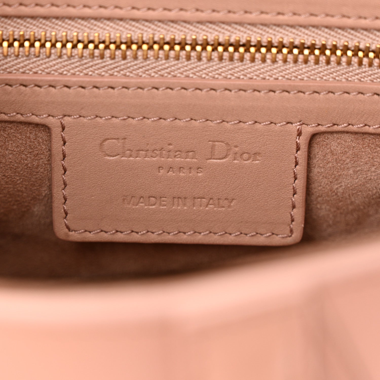 Christian Dior Ultra Matte Calfskin Saddle Bag Blush 6 of 12