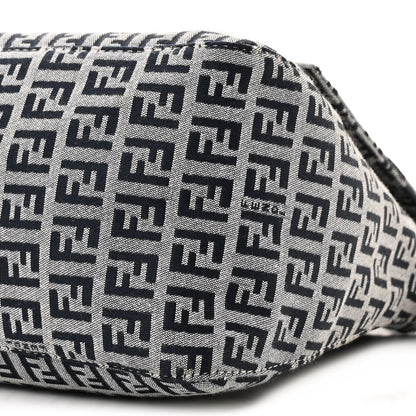 Fendi Zucchino Mama Baguette Navy 9 of 18